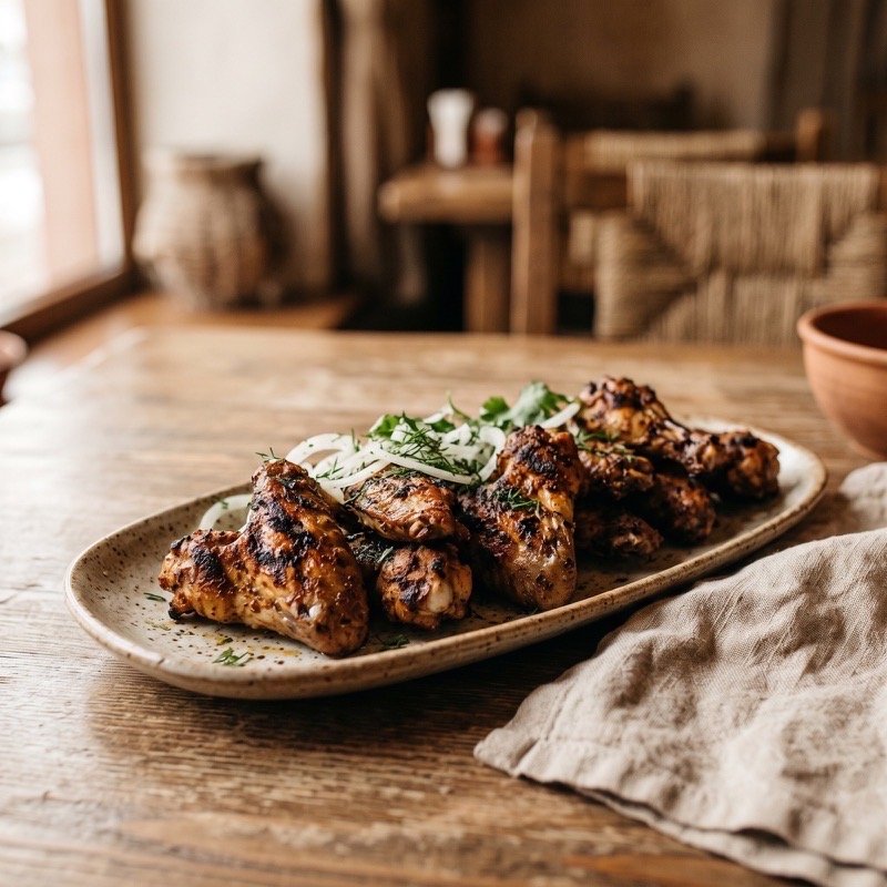 Chicken Wings Kebab